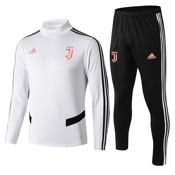 Chandal Niño Juventus 2019 2020 Blanco Negro Rosa